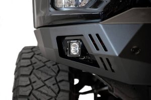 Chevrolet Silverado 3500 Bumper - Front - Addictive Desert Designs - Stealth Fighter - Hammer Black with Satin Black Panels - `20-`27 Chevrolet Silverado 3500 Bumper - Front - Addictive Desert Designs - Stealth Fighter - Hammer Black with Satin Black Panels - `20-`27
